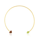 Load image into Gallery viewer, Dual Side Enamel Gold Hasli in 18 Kt