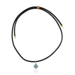 Load image into Gallery viewer, Dual Aura Gold Necklace in 18 Kt