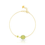 Load image into Gallery viewer, Contemporary Enamel Gold Bracelet in 18 Kt