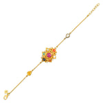 Load image into Gallery viewer, Navratna Harmony Bracelet in 18 Kt