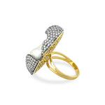 Load image into Gallery viewer, Victorian Pearl Wrap Ring