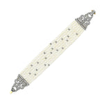 Load image into Gallery viewer, Victorian Multi-Strand Pearl Bracelet