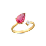 Load image into Gallery viewer, Velvet Flame Ring in 18 Kt