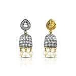 Load image into Gallery viewer, Victorian Diamond Jhumka Earrings