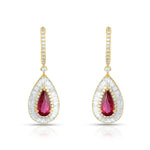 Load image into Gallery viewer, Royal Flame Drops in 18 Kt