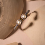 Load image into Gallery viewer, Victorian Twin Pearl Cuff
