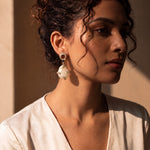 Load image into Gallery viewer, Victorian Baroque Pearl Drop Earrings
