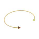 Load image into Gallery viewer, Dual Side Enamel Gold Hasli in 18 Kt
