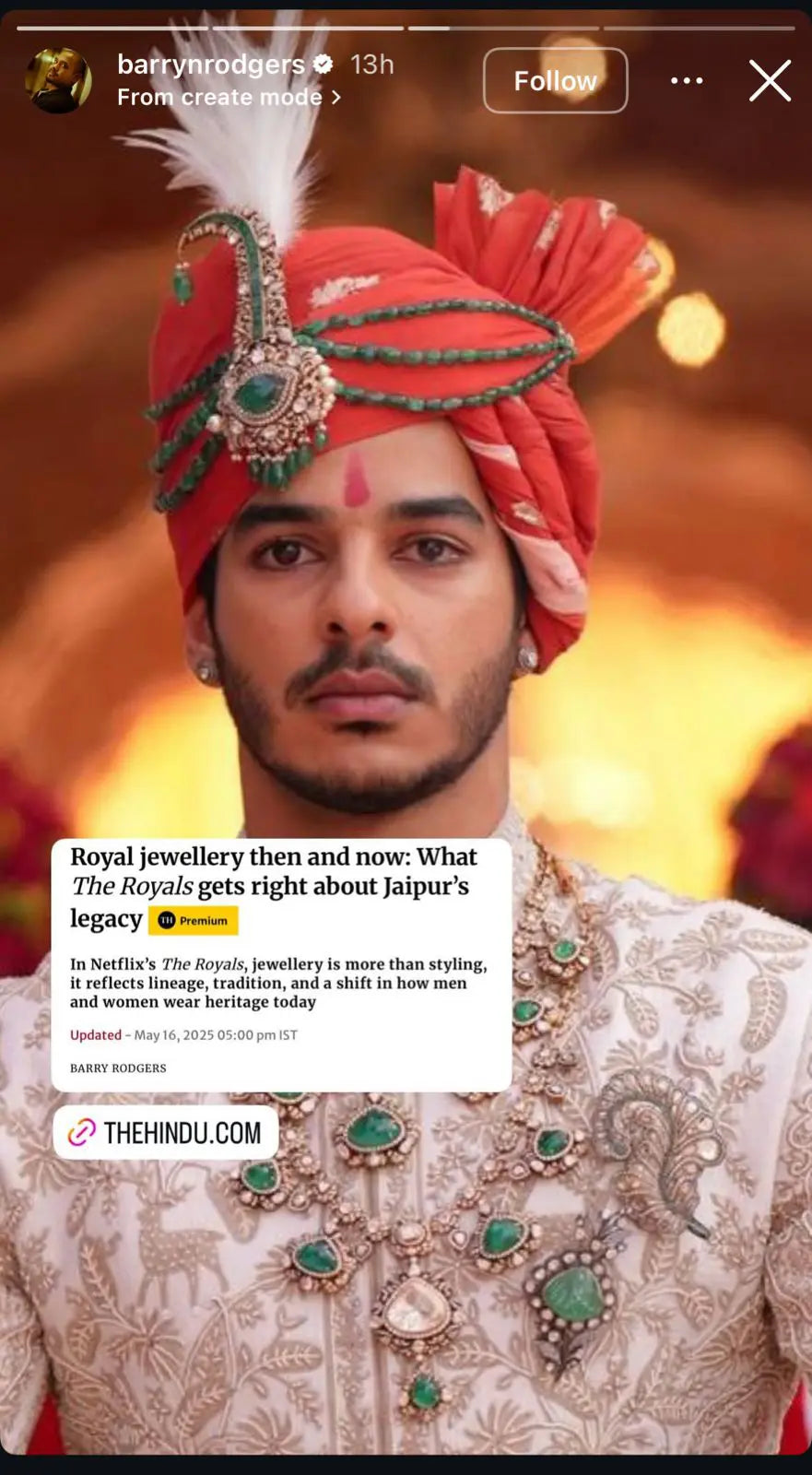 Amrapali Jewels X The Royals