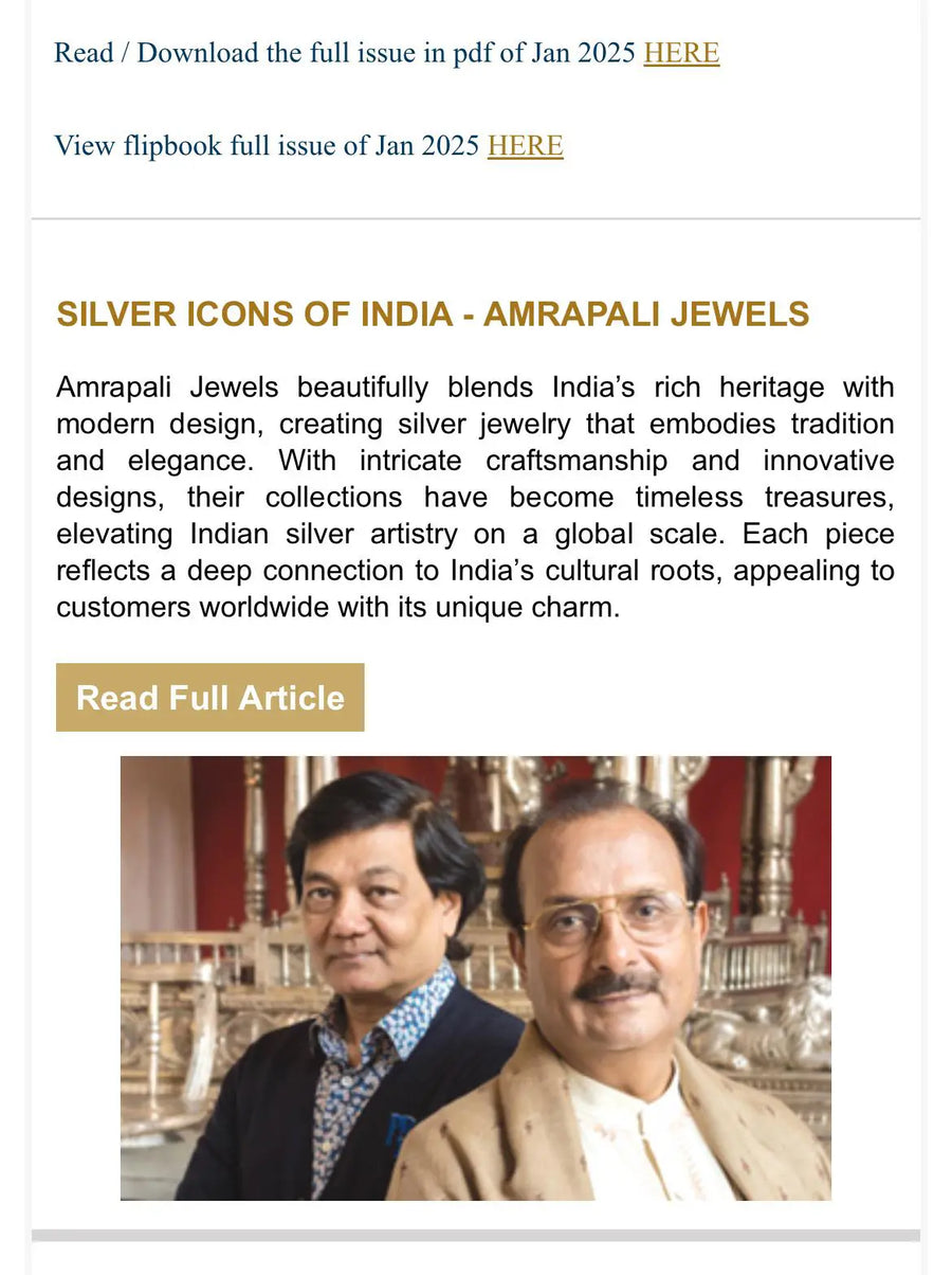 Bullion World   Silver Icons of India 2025