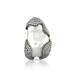 Load image into Gallery viewer, Victorian Pearl Wrap Ring
