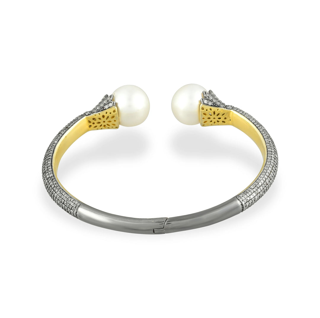 Victorian Double Pearl Cuff