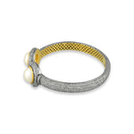 Load image into Gallery viewer, Victorian Twin Pearl Cuff
