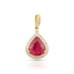 Load image into Gallery viewer, Sovereign Teardrop Pendant in 18 Kt
