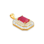 Load image into Gallery viewer, Sovereign Rubellite Pendant in 18 Kt
