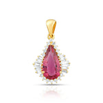 Load image into Gallery viewer, The Imperial Ruby Drop in 18 kt

