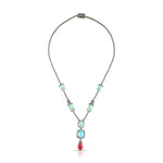 Load image into Gallery viewer, Opal Victorian Silver-Gold Statement Necklace
