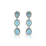 Load image into Gallery viewer, Ocean Tier Silver-Gold Victorian Drops
