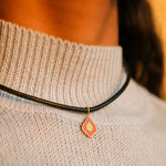 Load image into Gallery viewer, Dual Aura Gold Necklace in 18 Kt
